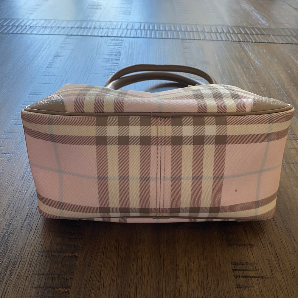 Burberry pink check handbag - Picture 5 of 15